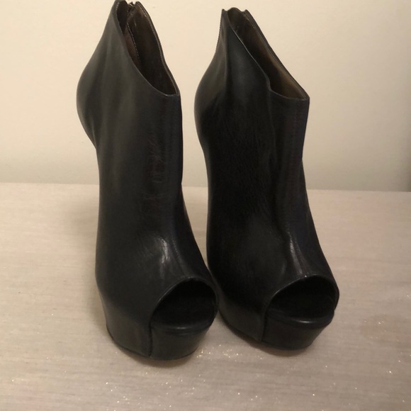 Steve Madden Peep Toe Booties - Picture 6 of 6